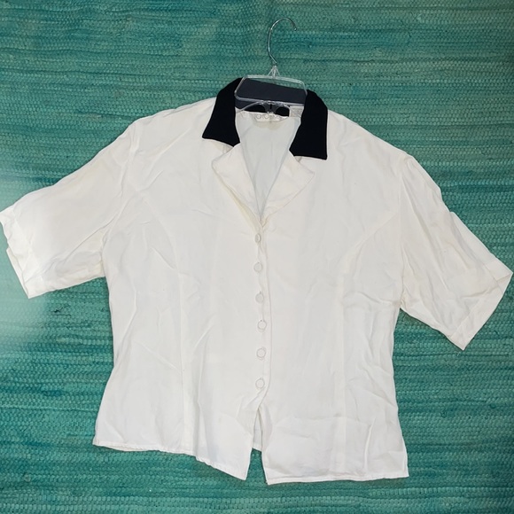 Totonko collared blouse vintage button up Medium - Picture 8 of 12